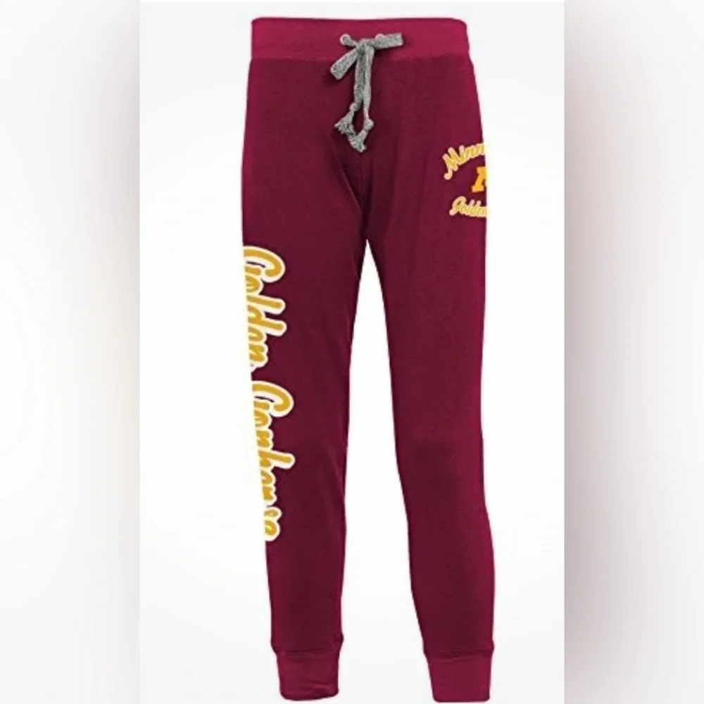 NWT [Gen2] Minnesota Golden Gophers NCAA Drawstring Jogger Sweats Juniors M 7/9 - Picture 3 of 14